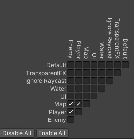 Updated collision matrix